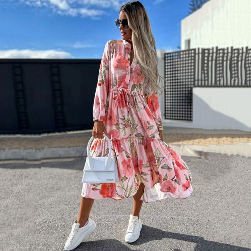 Missy™ |  Midi-jurk met bloemenprint